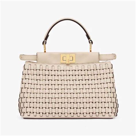 mini fendi first|Fendi peekaboo mini sale.